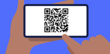 Scan de QR code om de speeltuin te openen