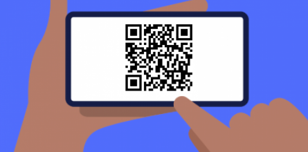 Scan de QR code om de speeltuin te openen